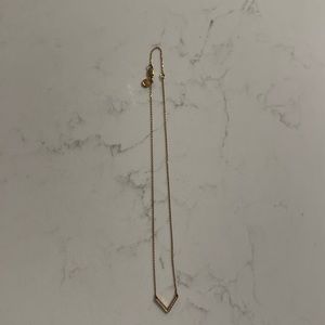 Michael Kors gold v necklace
